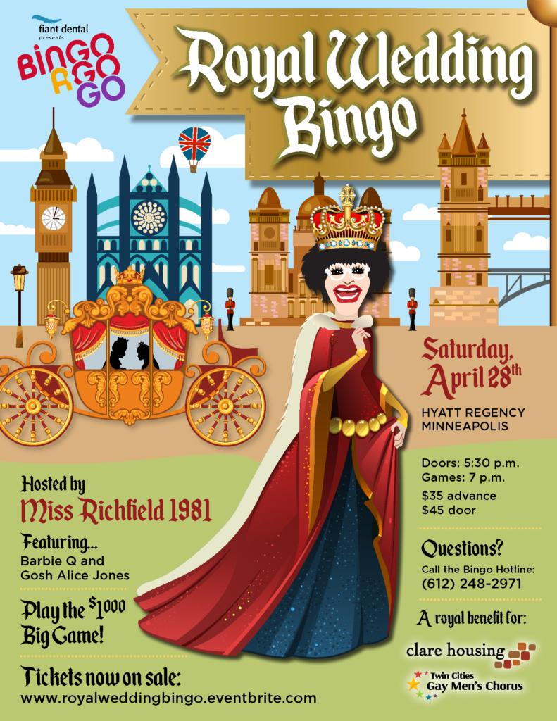 Join Us For Royal Wedding Bingo A Gogo Clare Housing